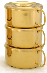3pc. Stacking Ciboria Set