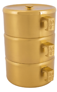 3pc. Stacking Ciboria Set