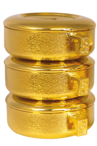 3pc. Stacking Ciboria Set Talon Texture