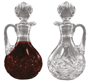 CB-10 - Lead Crystal Cruets