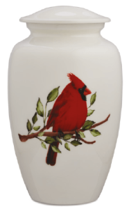 Cardinal of Peace Urn