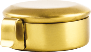 Satin Gold w/ gold amulet